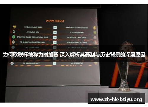 为何欧联杯被称为附加赛 深入解析其赛制与历史背景的深层原因 为何欧联杯被称为附加赛 深入解析其赛制与历史背景的深层原因